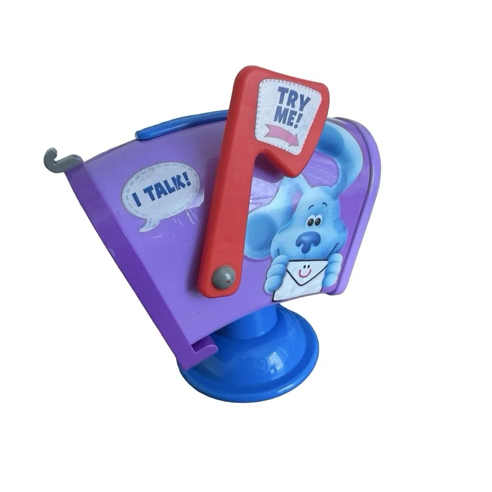 Blues Clues & You Talking Purple Mailbox Mail Time 7 letters TESTED